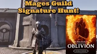 Oblivion Remastered: Can I Get ALL the Mage Guild Signatures?! 🤔 VERTICAL