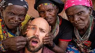 Getting my NOSE PIERCED by Grumpy Tribal Grandmas