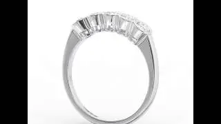 FR0891 Bezel Set Half Eternity Ring