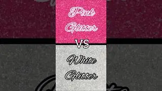Pink Glitter🆚️ White Glitter😊🤗|#pink #white #glitter #vs #shorts|All Aesthetical