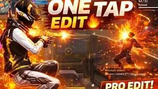 Free fire one tap video edit 💪 and click video #freefire 