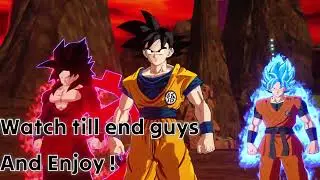 Goku & Goku Xeno Vs Broly & Cumber ! Dragon Ball Sparking Zero