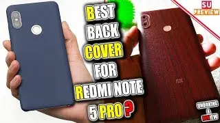 REDMI NOTE 5 PRO BEST BACK COVER ? || UNBOXING AND REVIEW