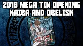 YU-GI-OH! 2016 Mega Tin Kaiba and Obelisk Collector Tin Opening/Unboxing/Review