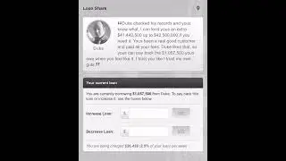 Torn City Mobile Tutorial: Duke, Loan Shark borrowing money and debts
