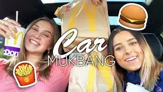 MCDONALDS CAR MUKBANG! 🍟🍔+ Q&A | Joy van Norden