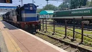 Loco Reversal. Engine Reversal. manmad Railway station #engine_Reversal. #locomotive #railways