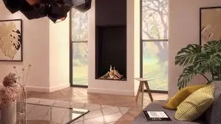 DRU Maestro 75 Tall Eco Wave Gas Fire