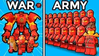 I Built a HUGE Ninjago KAI Army...
