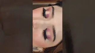 Eye makeup with Purple Dress for wedding #makeuptutorial