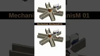 Mechanical mechanism 01 || mechanism 01 || #mechanismsdesign