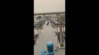 Hyperboloid Mixer Working Performance in Sewage Treatment Plant #hyperboloid