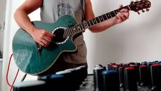 Crafter fx-600 - fundo de fibra - tampo Tiger maple