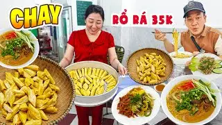 Ngưỡng Mộ Chị Gái Xinh Đẹp Bán Món Cơm Gà Chay Rổ Rá 35K Siêu Ngon Lạ Bậc Nhất Sài Gòn