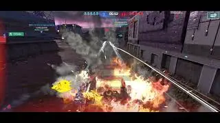 Warrobots, one kill with leech!