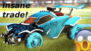 INSANE TRADE FOR SKY BLEU HYPNOTIK AND MORE!-rocket league