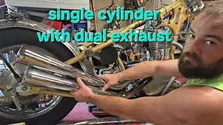 Сборка двойной выхлопной системы для Suzuki Savage
