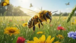 🐝 Honeybee Heroes! 🌼 Dancing, Pollinating, Sweet-Making Insects | Fun Animals for Kids