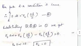 Boundary Condition - Conductor - Dielectric -Electromagnetics- KTU