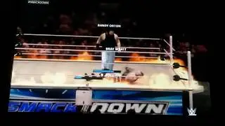 WWE 2K16- Bray Wyatt vs Randy Orton(inferno match)