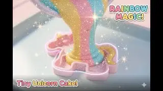 Making a REAL Magical Unicorn Cake! 🦄🎂 (Miniature ASMR)