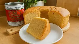THAI TEA CHIFFON CAKE: Tastes Like The Drink!