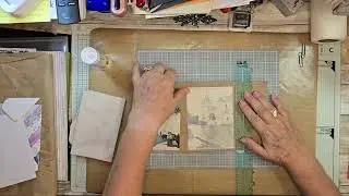 Starting A New Junk Journal!  Let's do one together! (1) #beginnerjunkjournaling