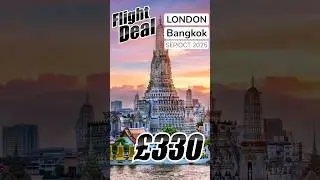 Flight deal: London - Bangkok in Sep/Oct 2025