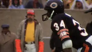 1984 NFL Today on CBS Halftime Chicago Bears vs Saints Oct 7. Walter Payton Breaks Jim Browns Record