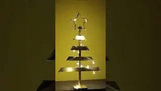 Handmade Christmas Tree from scrap wood 🎄✨&rdquo;#christmastree#christmasdecor#christmas2025#christmas