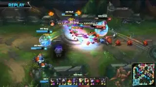 SKT vs KOO Smeb Riven getting caught out again! Marin SO FED AS RUMBLE