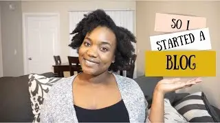 I Started A BLOG!!