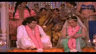 King Arranges Princess Marriage With Dwarakish | Prachanda Kulla Kannada Movie Comedy Scene