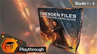 The Dresden Files Cooperative Card Game | Playthrough | Books 1-3