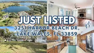 Tour This Stunning Lakefront Estate | 3251 Harbor Beach Dr, Lake Wales, FL