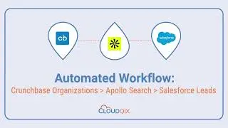 How to Connect Crunchbase, Apollo, and Salesforce Using CloudQix