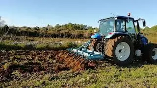New Holland t5050 aratura con tiller Siciltiller