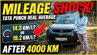Mileage Shock 😲 Tata Punch After 4000 KM | Real Owner Review