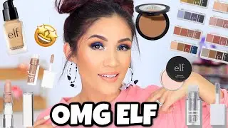 TESTING ELF MAKEUP!! OMG...IN LOVE