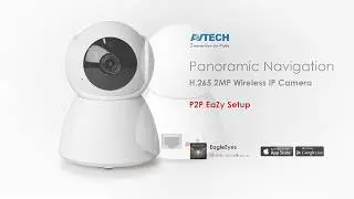 AVTECH Panoramic Navigation   H 265 2MP Wireless IP Camera