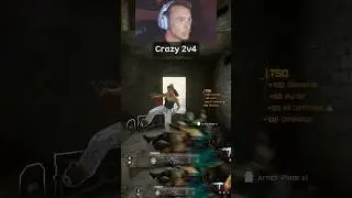 Безумная битва 2 против 4 в &laquo;бабушкином&raquo; режиме. Warzone #warzone #callofduty #cod #codmw2season2...