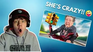 Boitastic Reacts to GRANDMA ON MOTORCYCLE!