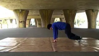 Zulu spin - Foot work (средний уровень)