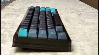 Ombrewok 65 with L+F UHMWPE Stem Gateron Inks Frankenstein