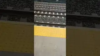Levittown Train Station rain event outbound platform 4/22