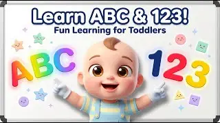 &ldquo;Learn ABC & 123 for Toddlers 👶  Fun Alphabet & Numbers Video&rdquo;
