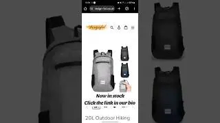 20L Backpacks now in stock. Click the link in our bio 😍 #Hiking #running #cycling