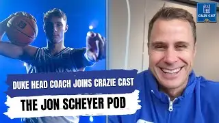 Duke's Jon Scheyer Joins Crazie Cast! Talks Rotations, Tyrese Proctor, Duke's Defensive Potential