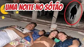 PASSEI UMA NOITE NO SÓTÃO DE CASA 😰 Quem está Invadindo na Casa da Bela Bagunça ??