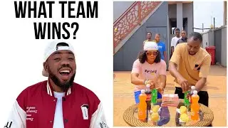 WHAT TEAM WINS THIS CHALLENGE || FUN FOOD GAME #tabletopgames #challenge #drinkinggames